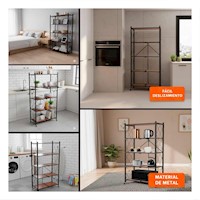 Organizador Plegable 5 Niveles con Ruedas para Objetos de Uso Frecuente Y+Post It